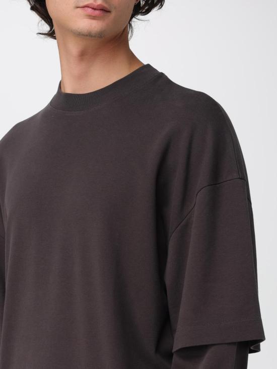 25FW 다크파크 반팔 티셔츠 MJE10JER01 0080 Brown - DARKPARK