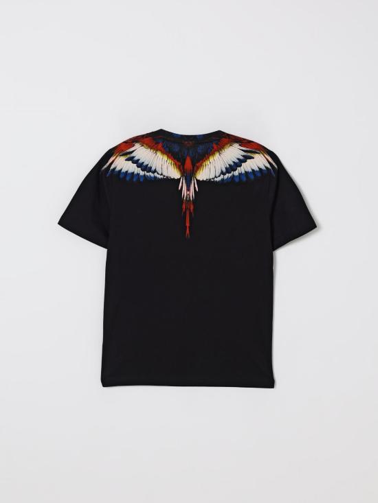 25FW [키즈] 컨트리 오브 밀란 티셔츠 F5CMJBTH062 110 Black - COUNTY OF MILAN