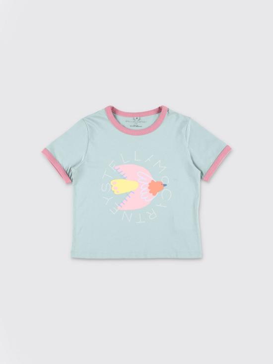 25FW [키즈] 스텔라 맥카트니 티셔츠 TX8A91Z0434 923 Water