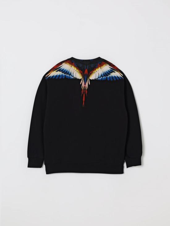 25FW [키즈] 컨트리 오브 밀란 풀오버 F5CMJBSW059 110 Black - COUNTY OF MILAN