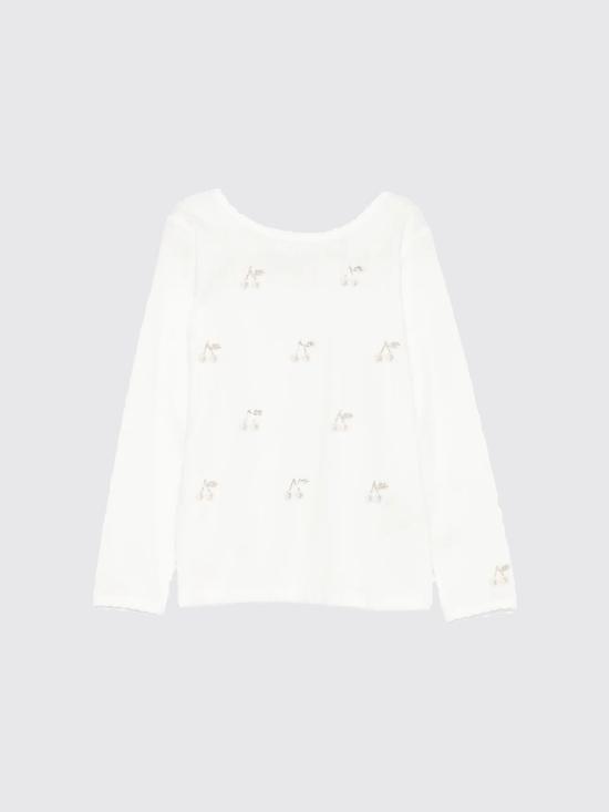 25FW [키즈] 봉쁘앙 티셔츠 W05GTSK00025 102 White