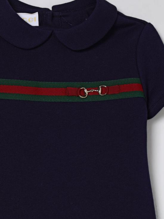 25FW [키즈] 구찌 점프수트 787372XJHIC 4780 Blue - GUCCI