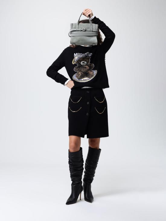 25FW 모스키노 토트백 MC4011PP1NOF0 80A Green - MOSCHINO