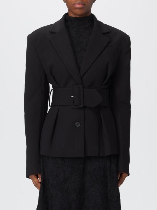 25FW 로테이트 자켓 114825 100 Black