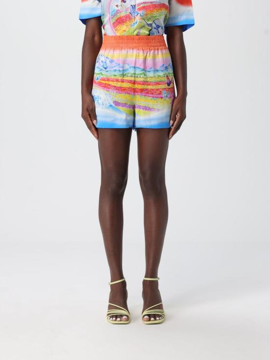 25FW 카사블랑카 숏팬츠 WPF25TR104 02 Multicolor