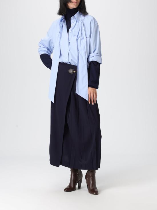 25FW 모스키노 터틀넥 09075501 0510 Blue - MOSCHINO