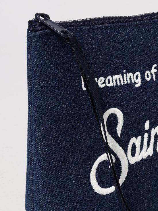 25FW 세인트바쓰 클러치/파우치 ALI0031 DENIM EMB 01350I Denim - MC2 SAINT BARTH