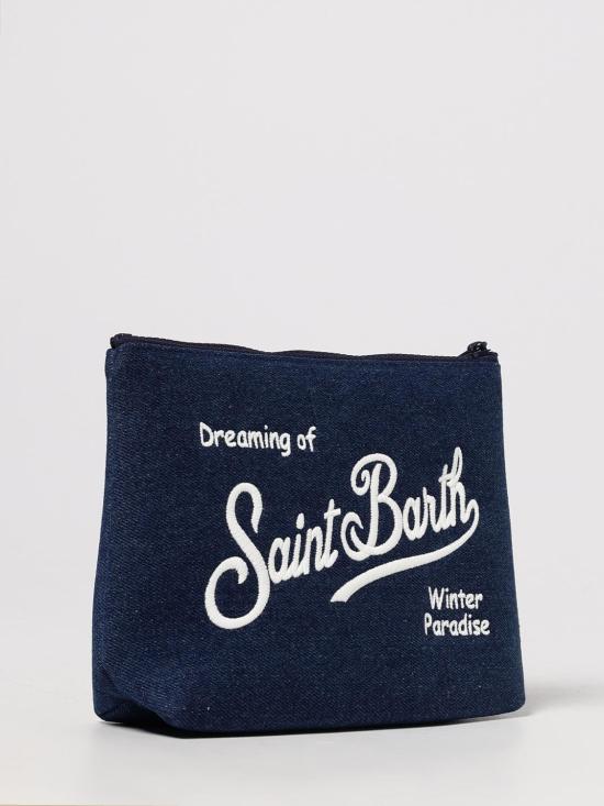 25FW 세인트바쓰 클러치/파우치 ALI0031 DENIM EMB 01350I Denim - MC2 SAINT BARTH