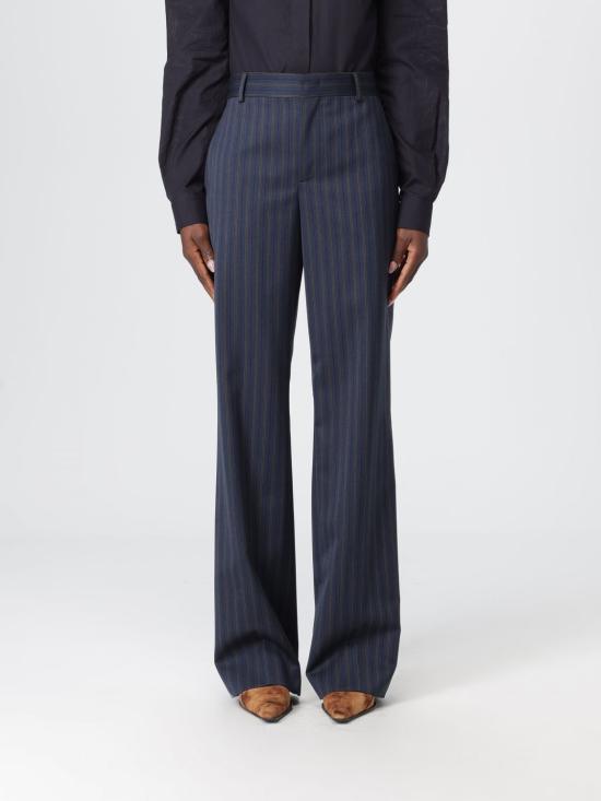 25FW 모스키노 스트레이트 팬츠 03065536 1290 Blue