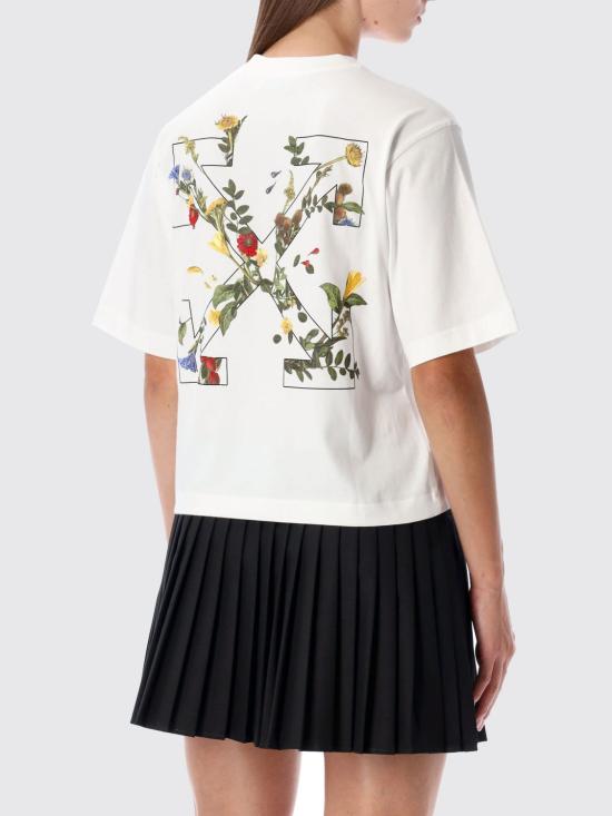 25FW 오프화이트 반팔 티셔츠 OWAA124F25JER001 0110 White - OFF WHITE