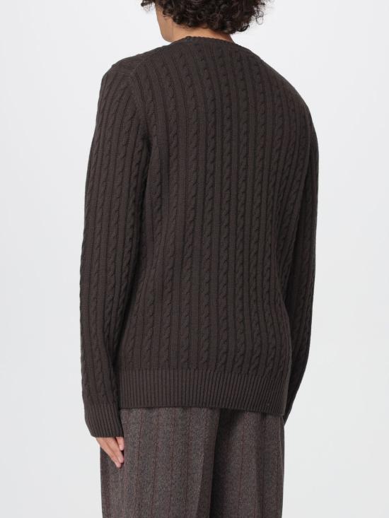 25FW 브룩스 필드 스웨터 203H J001 0989 Ebony - BROOKSFIELD