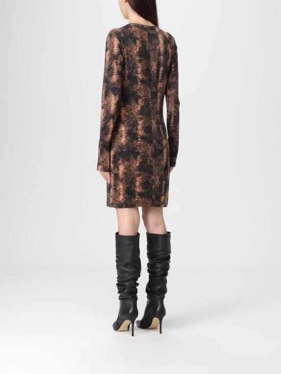 25FW 저스트까발리 롱 원피스 79PAOE07CJ112 747 Brown - JUST CAVALLI