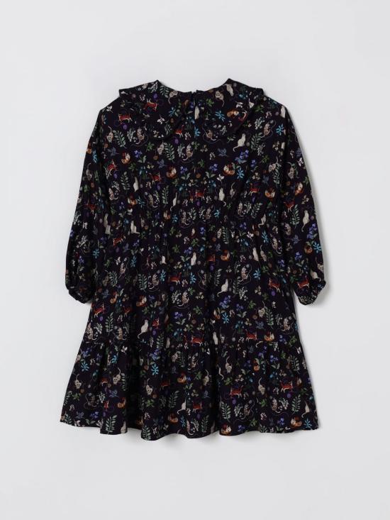 25FW [키즈] 일 구포 원피스 GVL0013R4009 497 Blue - IL GUFO