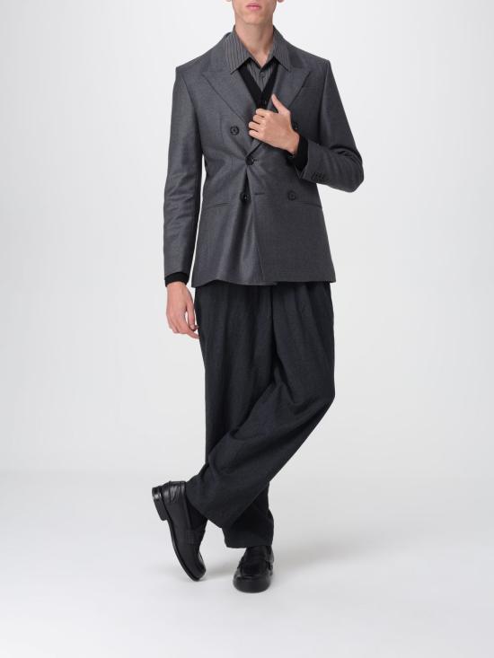 25FW 아미 수트 자켓 HBV006WV0023 020 Charcoal - AMI