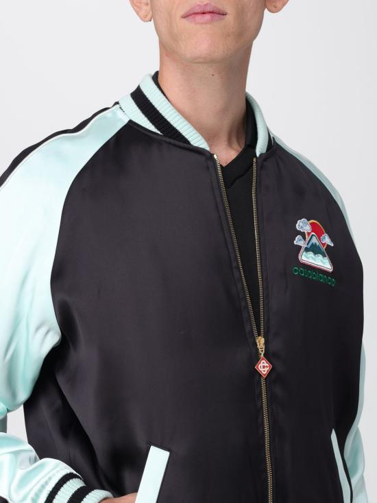 25FW 카사블랑카 봄버 자켓 MPF25JK383 01 Multicolor - CASABLANCA