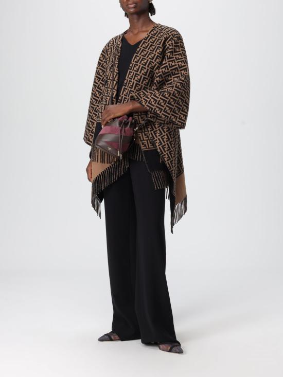 25FW 펜디 코트 FXX723AQCW F0QE1 Tobacco - FENDI