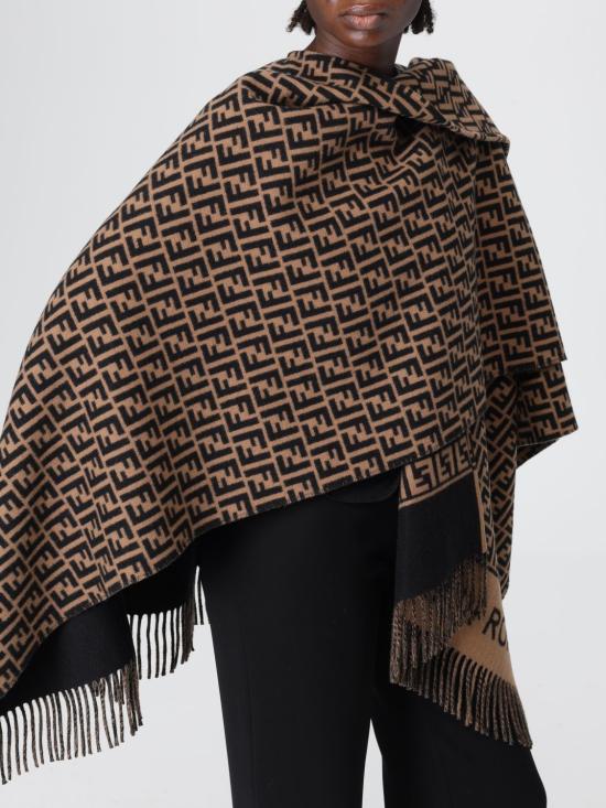 25FW 펜디 코트 FXX723AQCW F0QE1 Tobacco - FENDI