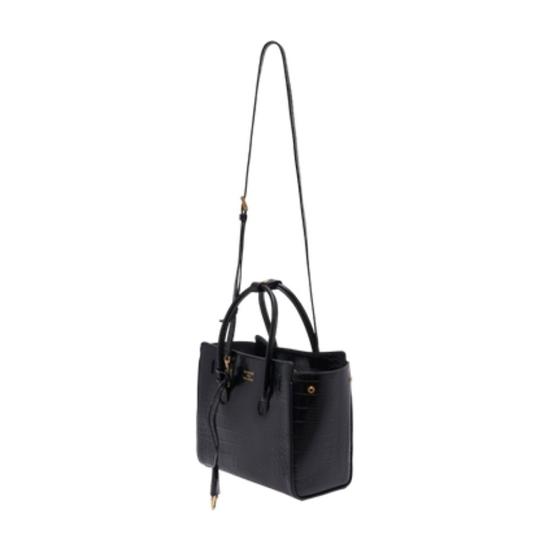 25FW 발렌시아가 HAMPTON 햄튼 미니 캐리올백 813362 2AB05 1000 black - BALENCIAGA