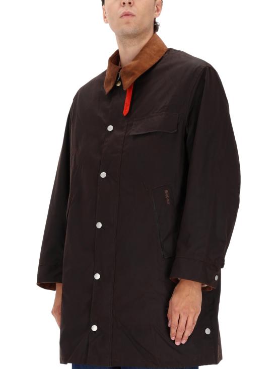 25FW PAUL SMITH X BARBOUR 트렌치 코트 MWX2514 MWXRU71 BROWN - OTHER BRANDS