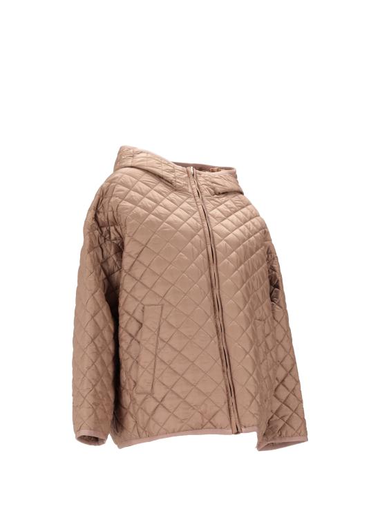 25FW 막스마라 더 큐브 LEO 레오 발수 캔버스 리버시블 패디드 자켓  2529486074600LEO 023 HO HONEY - MAXMARA THE CUBE