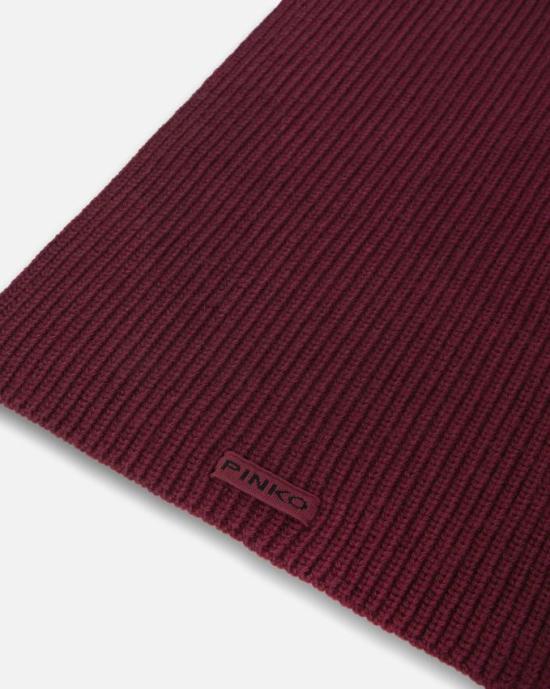 25FW 핑코 머플러/스카프 105996A2Z4 R57 BORDEAUX DEGUSTAZ VINO - PINKO