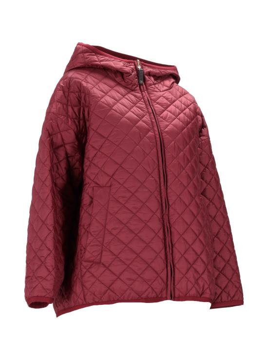 25FW 막스마라 더 큐브 LEO 레오 발수 캔버스 리버시블 패디드 자켓  2529486074600LEO 056 ROSSO - MAXMARA THE CUBE