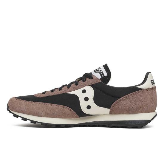  써코니 스니커즈 사우코니 트레이너 80  블랙/브라운 - SAUCONY