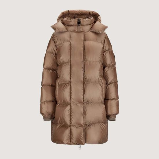  Monel 롱패딩 모넬 루시 박시 미디 코트