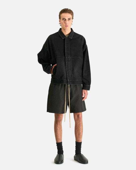  피어오브갓 데님 자켓 피어 오브 갓 데님 트러커 재킷 - FEAR OF GOD