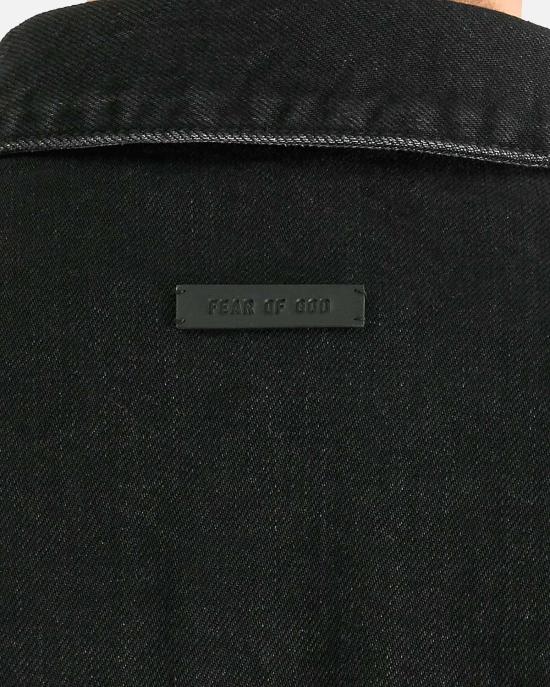  피어오브갓 데님 자켓 피어 오브 갓 데님 트러커 재킷 - FEAR OF GOD