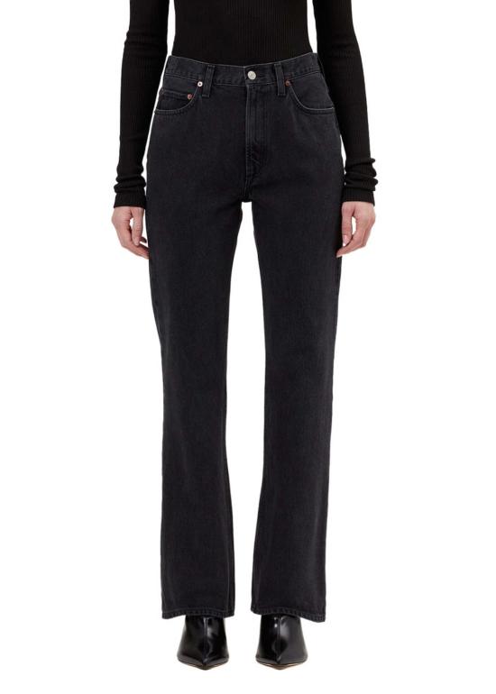  에이골디 데님 팬츠 아골데 리나 진 베이비 플레어 - AGOLDE