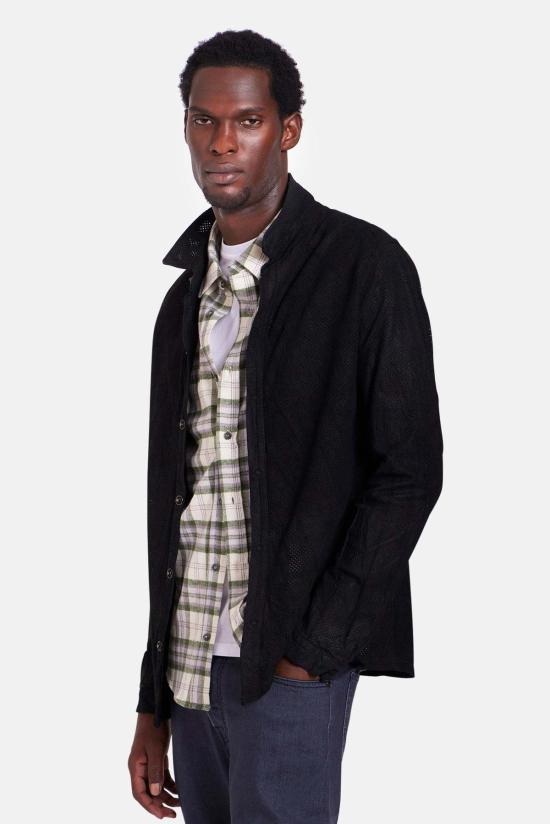  블루&크림 긴팔 셔츠 브랜든 브러시드 플란넬 - BLUE&CREAM