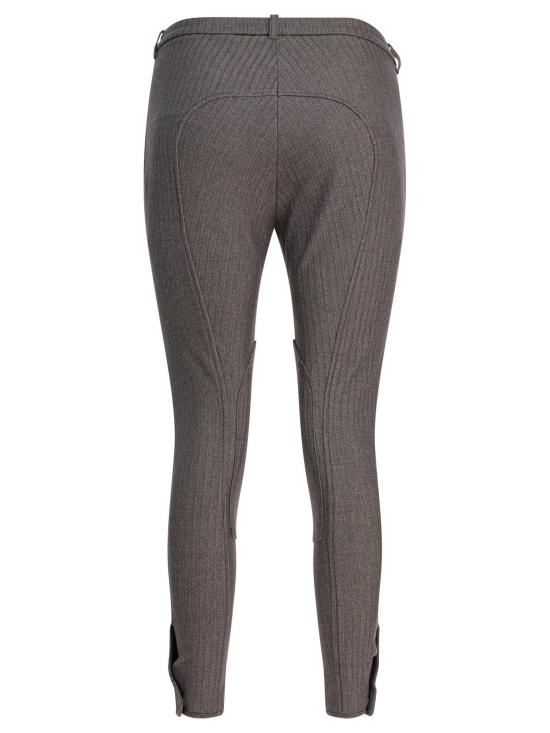 25FW 버버리 헤링본 스트레치 코튼 조드퍼 팬츠 8116806 BROWN - BURBERRY