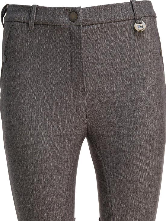 25FW 버버리 헤링본 스트레치 코튼 조드퍼 팬츠 8116806 BROWN - BURBERRY