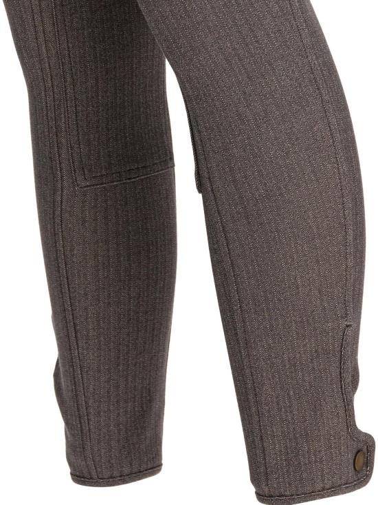 25FW 버버리 헤링본 스트레치 코튼 조드퍼 팬츠 8116806 BROWN - BURBERRY