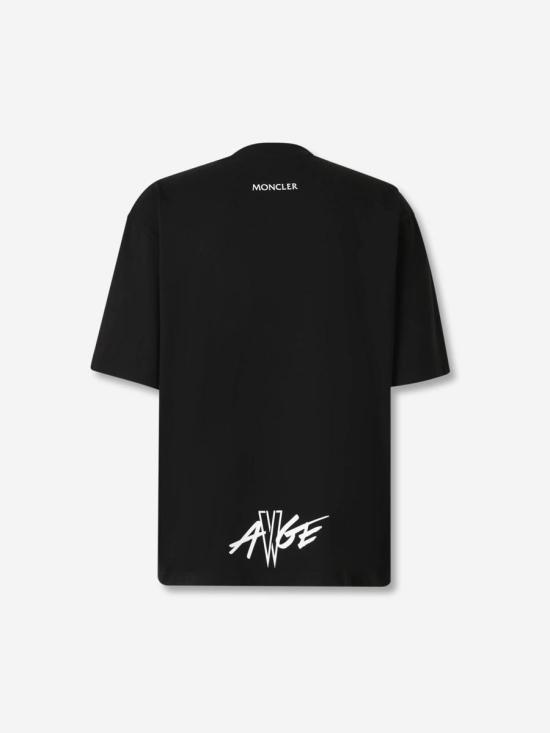 25FW Moncler Genius Asap Rocky 긴팔 셔츠 K24048C0000289AYW 999 Black - OTHER BRANDS