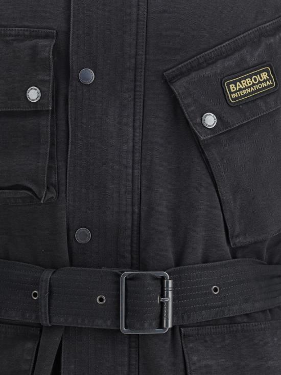 25FW 바버 A7 캐주얼 자켓 MCA1069 BK11 Black - BARBOUR