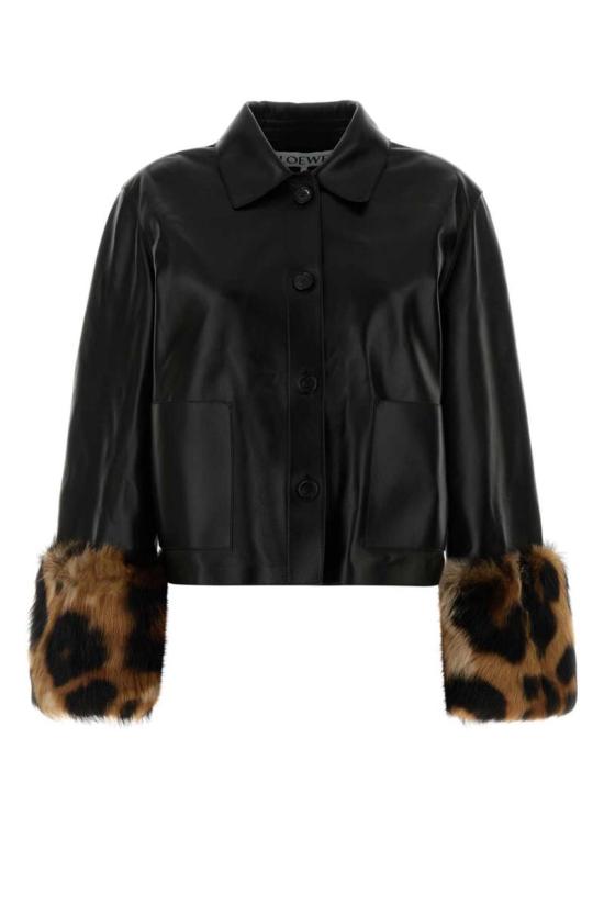 25FW 로에베 무톤 S540Y34L60 BLACK Black