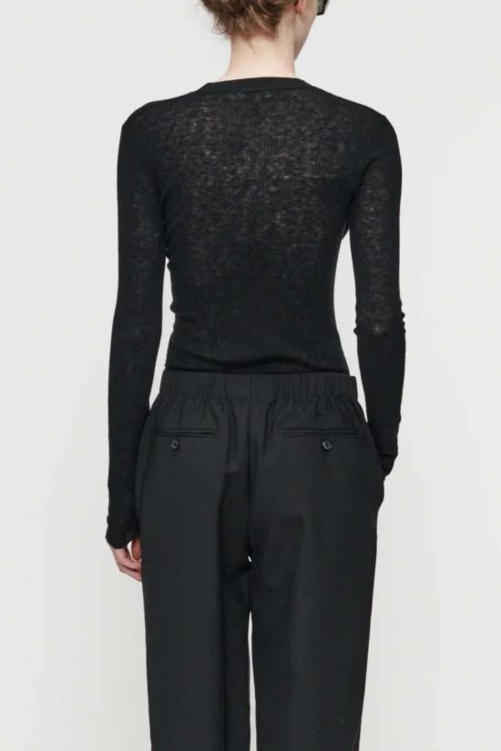  6397 스웨터 L/S 크루 스웨터 블랙 - 6397
