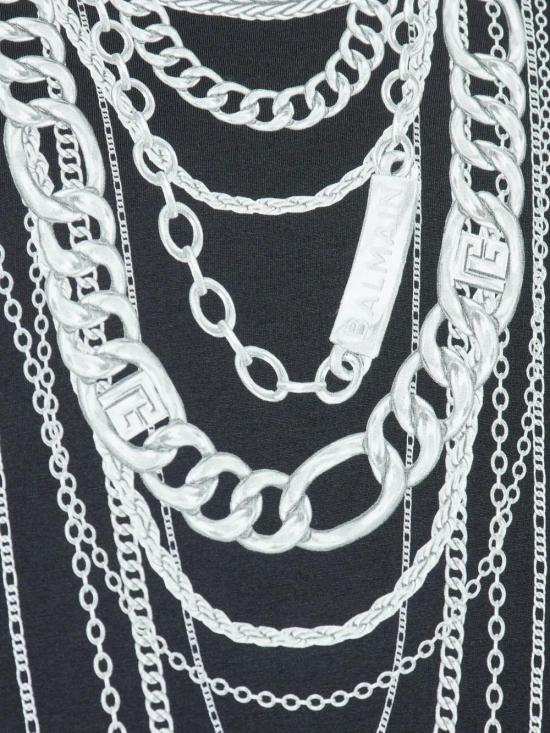 25FW 발망 반팔 티셔츠 FH1EG000GF06 EAB - BALMAIN