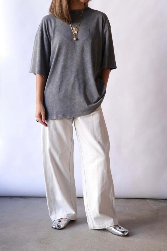  로렌 마누지안 반팔 티셔츠 로렌 마누기안 착용 티셔츠 - LAUREN MANOOGIAN