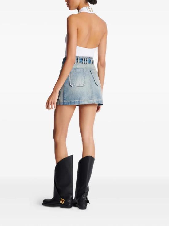 25FW 발망 스커트 FF1LBA88DF79 6FC - BALMAIN