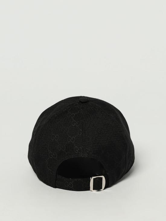 25FW 구찌 GG 립스탑 베이스볼 캡 8174924HBDV1000 BLACK DOM - GUCCI