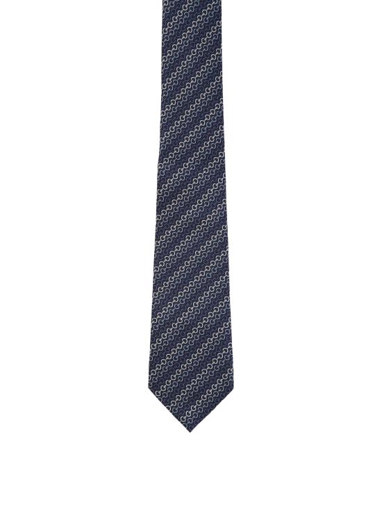 25FW 구찌 홀스빗 실크 자카드 타이 8357534E0094269 BLU DOM