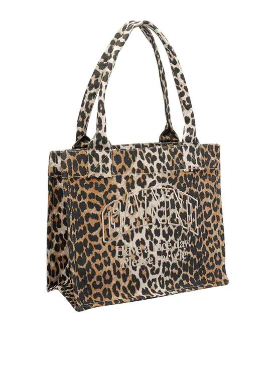  가니 토트백 A7179943 Animal Print - GANNI