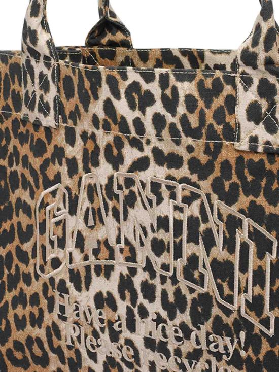  가니 토트백 A7179943 Animal Print - GANNI