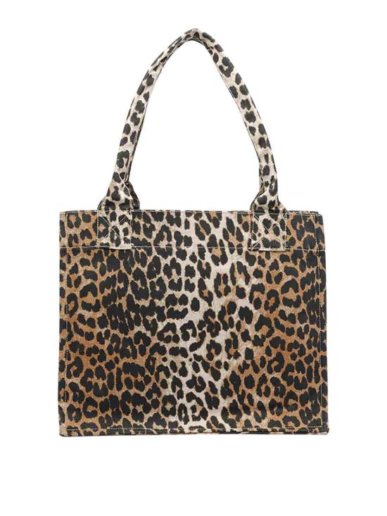  가니 토트백 A7179943 Animal Print - GANNI