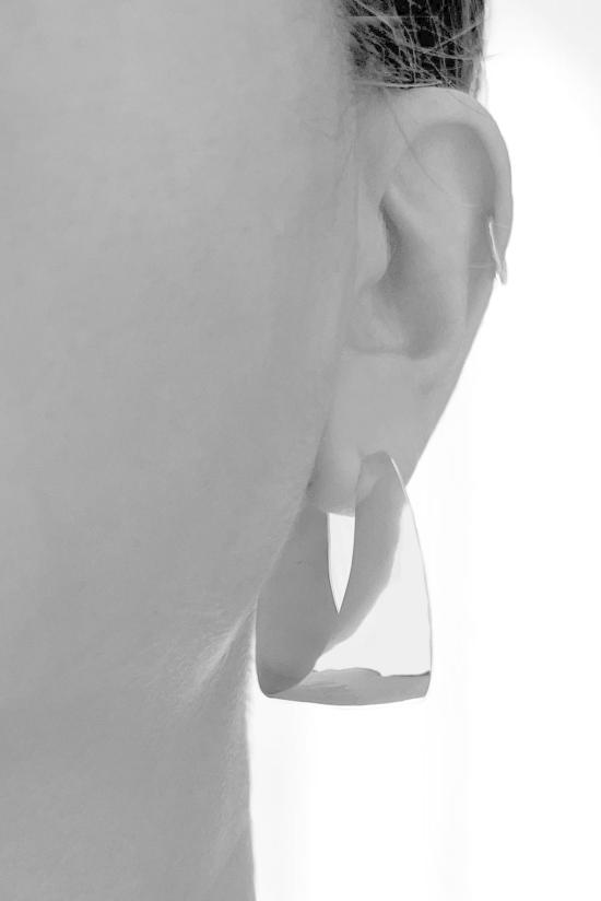  Fay Andrada 이어링 페이 안드라다 알레타 라지 후프스 - OTHER BRANDS