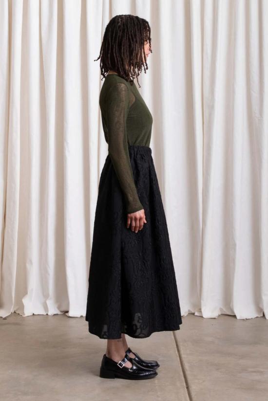  알리 골든 미디 스커트 풀 스커트 - ALI GOLDEN