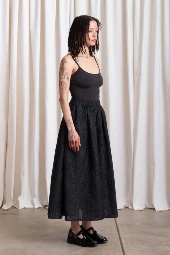  알리 골든 미디 스커트 풀 스커트 - ALI GOLDEN